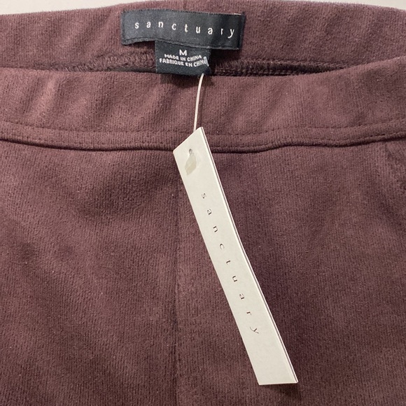 SANCTUARY FAUX SUEDE LEGGINGS - Picture 7 of 8